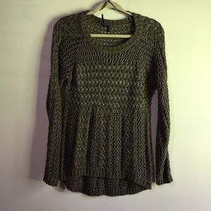 Guess long sleeve crew neck charcoal Sweater M